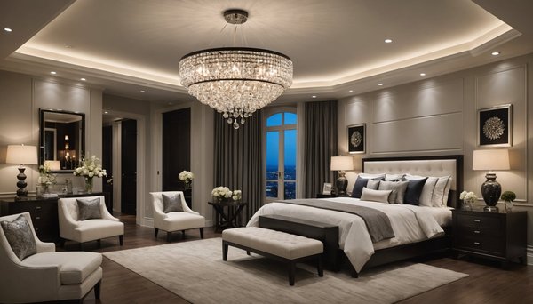 10 astuces pour sélectionner un lustre de chambre original