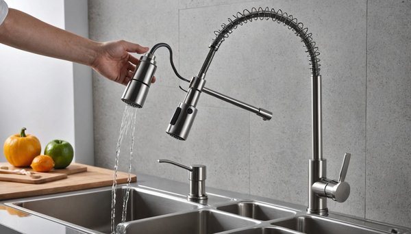 Découvrez le robinet de cuisine rabattable : style et praticité