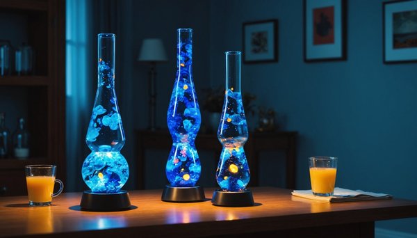 Découvrez la magie de la lampe à lave bleue chez vous