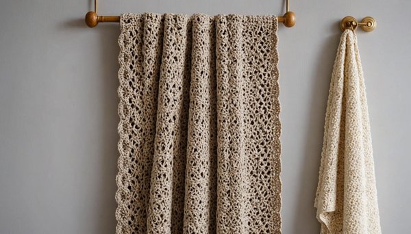 Crochet porte serviette salle de bain : style sans perçage.