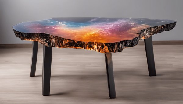 Inspirez-vous avec des tables époxy uniques et sur mesure